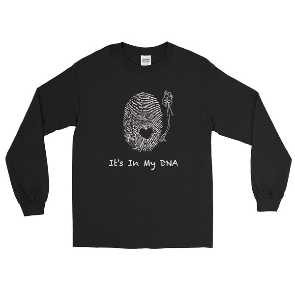 "DNA" Long Sleeve Tee Shirt (White Lettering)