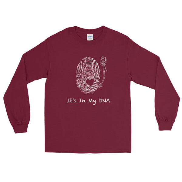 "DNA" Long Sleeve Tee Shirt (White Lettering)