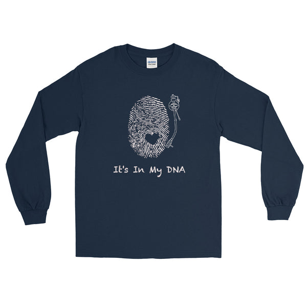 "DNA" Long Sleeve Tee Shirt (White Lettering)