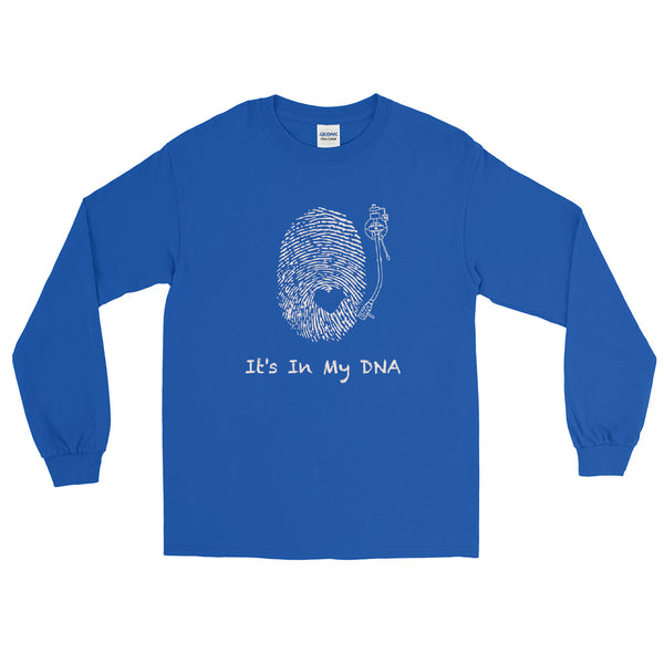 "DNA" Long Sleeve Tee Shirt (White Lettering)