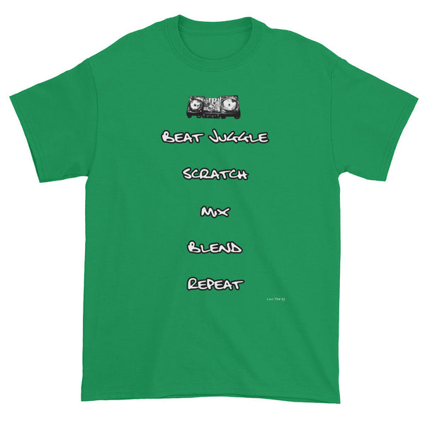 "DJ Fundamentals" Men's Short sleeve t-shirt