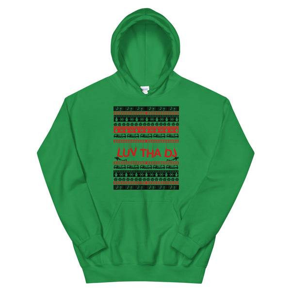 Limited Edition LUV THA DJ "UGLY CHRISTMAS" Hoodie