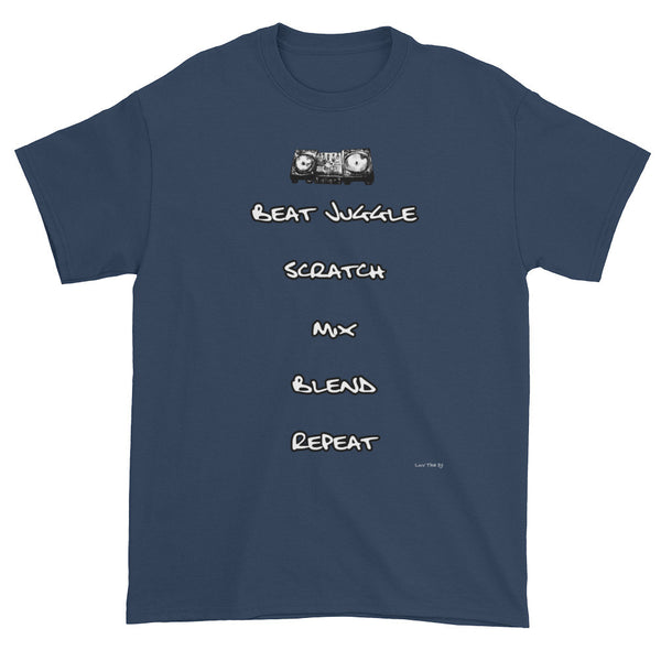 "DJ Fundamentals" Men's Short sleeve t-shirt