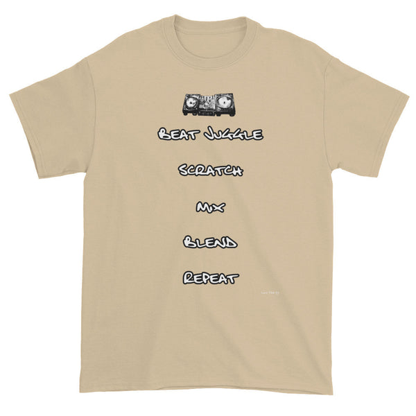 "DJ Fundamentals" Men's Short sleeve t-shirt