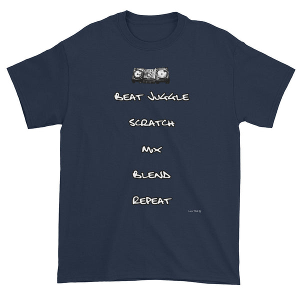 "DJ Fundamentals" Men's Short sleeve t-shirt