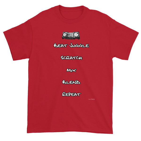 "DJ Fundamentals" Men's Short sleeve t-shirt