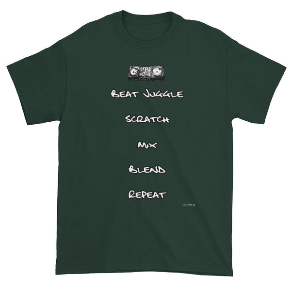 "DJ Fundamentals" Men's Short sleeve t-shirt