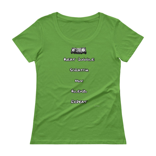 "DJ Fundamentals" Ladies' Scoopneck T-Shirt