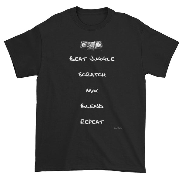"DJ Fundamentals" Men's Short sleeve t-shirt